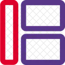 Layout De Ordem Esquerda Ícone