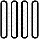 Layout de quatro colunas  Ícone