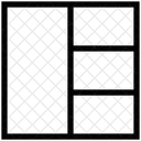 Rechts Panel Web Symbol