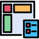 Layout Detail Layout System Icon