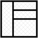 Direita Painel Pagina Da Web Ícone