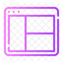 Layout Format Structure Icon