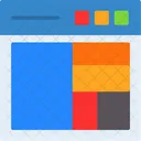 Layout Mail Template Page Icon