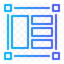 Layout Dashboard Website Design Icon
