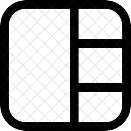 Layout rechts  Symbol