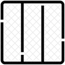 Layout Grade Secoes Ícone