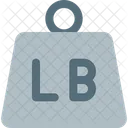 Lb Weight  Icon