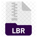 Lbr Datei Dokument Symbol