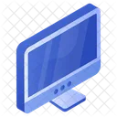 LCD Monitor Desktop Symbol