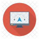 Lcd Screen Illustration Icon