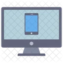 Lcd Monitor Screen Icon