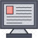 Lcd Tv Display Icon