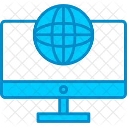 Lcd Globe  Icon