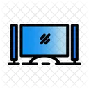 Lcd Monitor Tv Electronic Monitor Icon