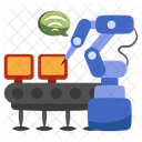 Lcd Production Line  Symbol