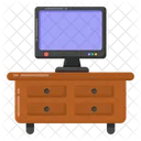 Tv Rack Lcd Rack Lcd Table Icon