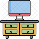 Lcd Rack Living Room Room Furniture Icon