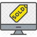 Lcd Sold Computer Sold Desktop Sold Icon
