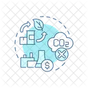 Climate Metrics Lct Low Carbon Transition Icon