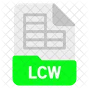 Lcw File Format Icon