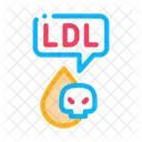 LDL 지방  아이콘