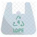 Ldpe Poly Bag Plastic Bag Icon