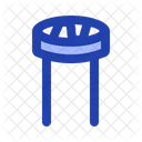 Luz Componente Electrico Azul Icono