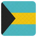 Les Bahamas National Icône