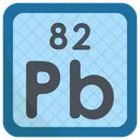 Lead Periodic Table Chemists Icon