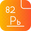 Lead Periodic Table Chemistry Icon