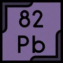 Lead Periodic Table Chemistry Icon