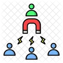 Lead Generation Seo Marketing Icon