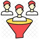 Leadgenerierung Lead Generation Symbol