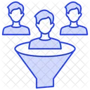 Leadgenerierung Lead Generation Symbol