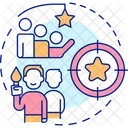 Lead your employees  Symbol