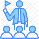 Leader Head Director Icon