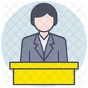 Business Leader Boss Icon
