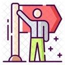 Leader Manager Employee Icon