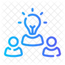 Leader Motivation Lightbulb Icon