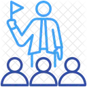 Leader Head Director Icon