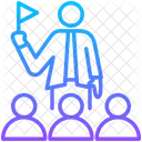Leader Head Director Icon