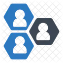 Group Network Connection Icon