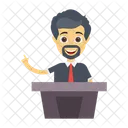 Presentation User Employee Icon