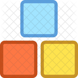 Leaderboards Icon - Download in Colored Outline Style