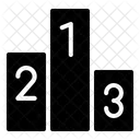 Leaderboards Medal Rostrum Icon