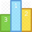 Leaderboards Medal Rostrum Icon