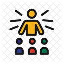 Leadership Guidance Influence Icon
