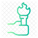 Leadership Torch Success Icon