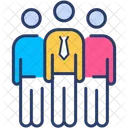 Leader Leadership Team Icon
