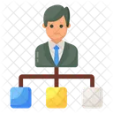 Team Leader Leadership Employee Icon
